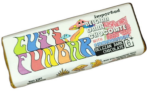 3.0 grams Gus's FunBar: Dark Chocolate